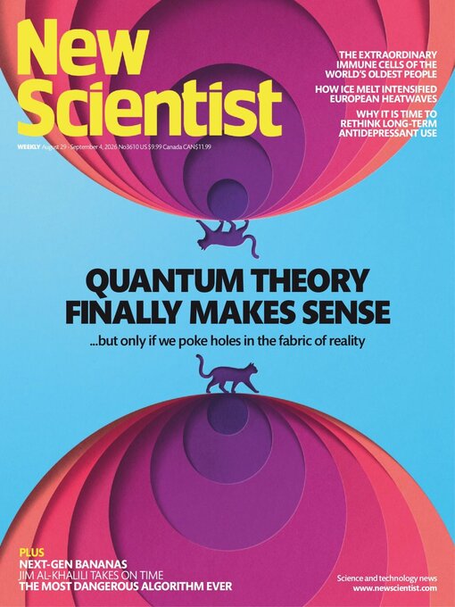 Cover image for New Scientist